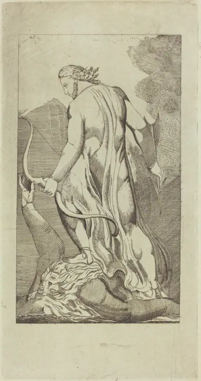 Christ Trampling Satan