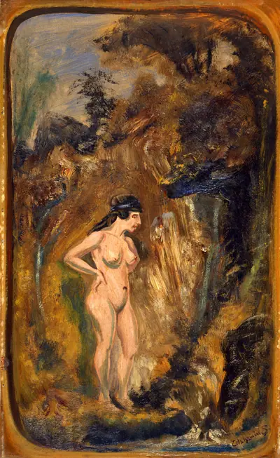 Nude in Forest