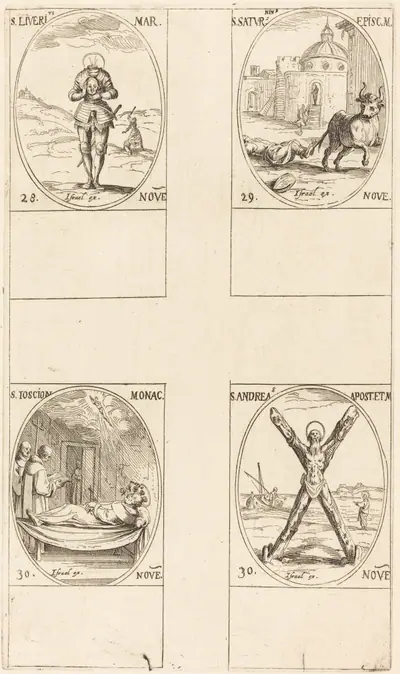 St. Liverius; St. Saturninus; St. Joscion; St. Andrew