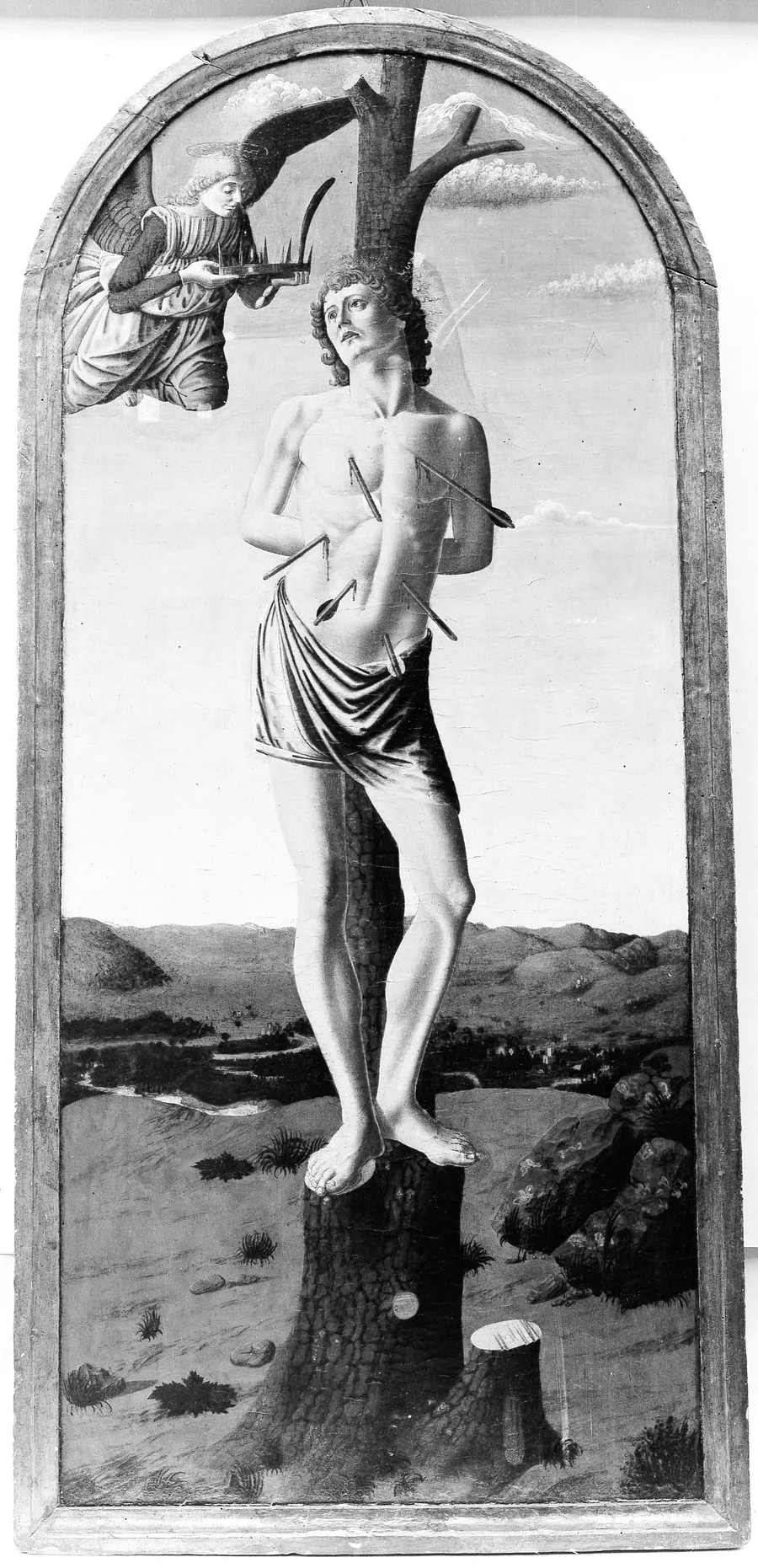 Saint Sebastian by Francesco Botticini (Francesco di Giovanni)