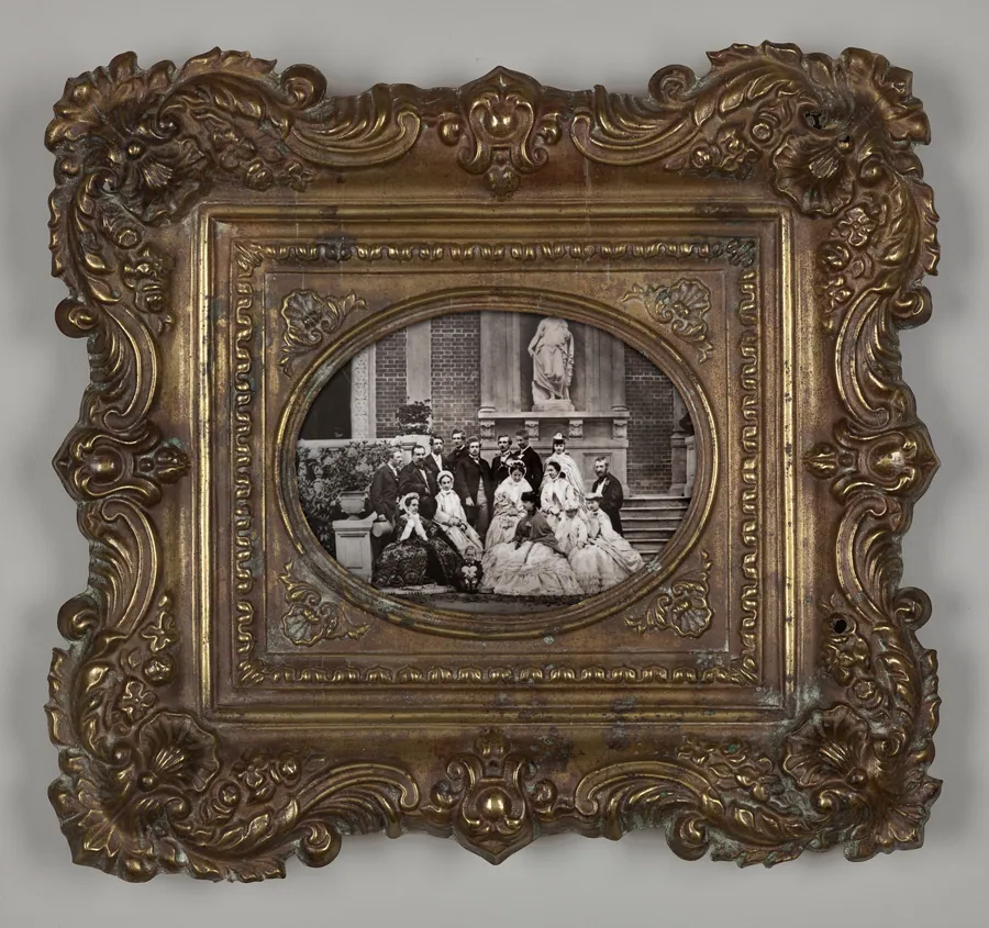 The d’Orléans Family during a Fête Champêtre at Orléans House by Camille Silvy