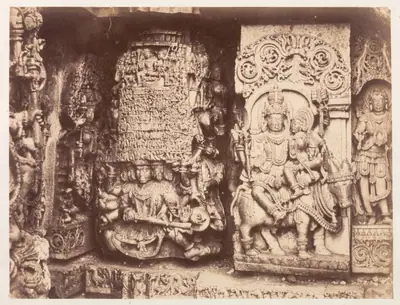 Hoyshaleshvara Temple Sculpture, Halebidu (Halebeedu)
