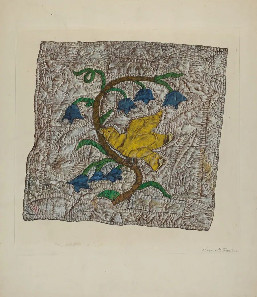 Quilt Block: "Constancy" by Florence Truelson