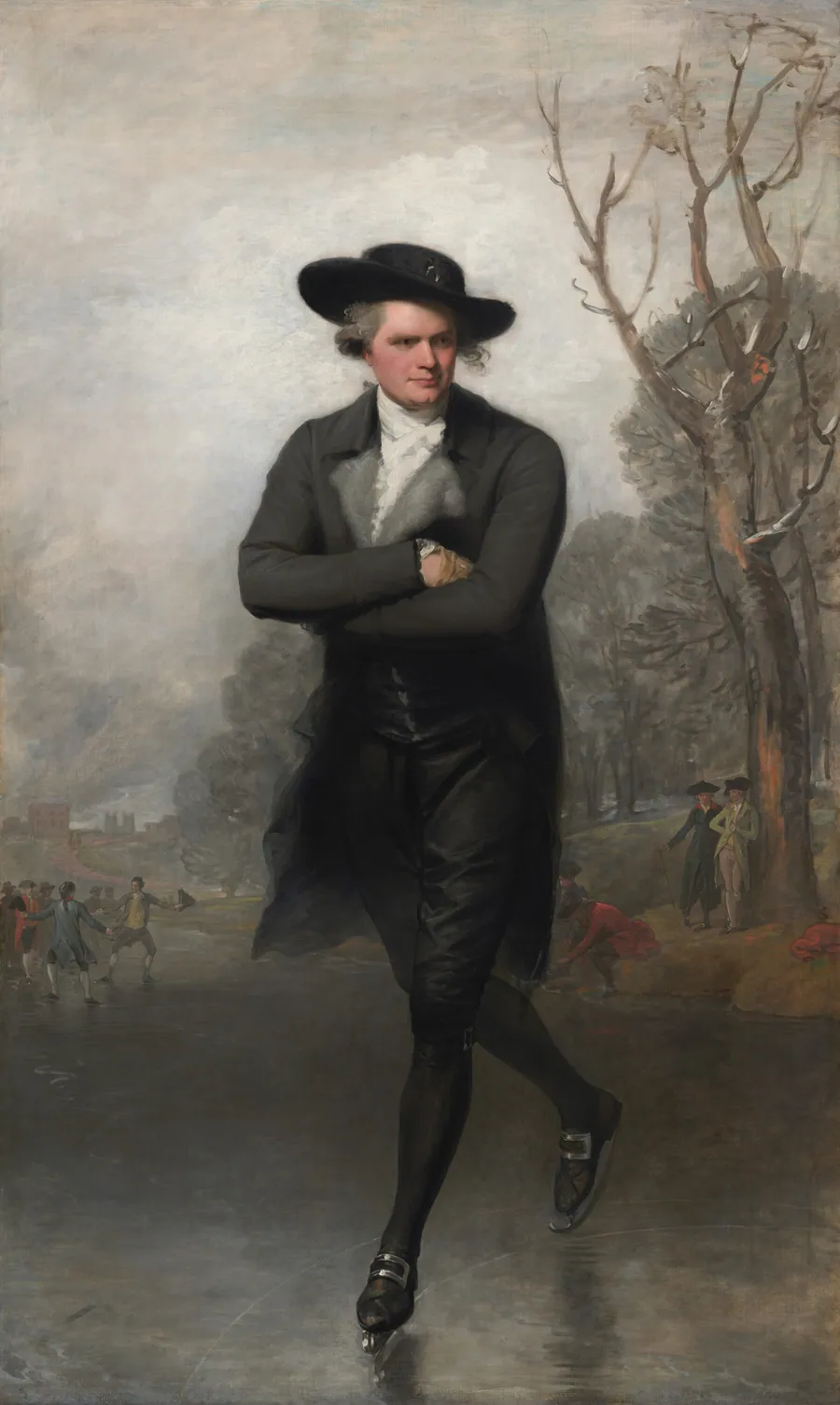 The Skater (Portrait of William Grant) by Gilbert Stuart