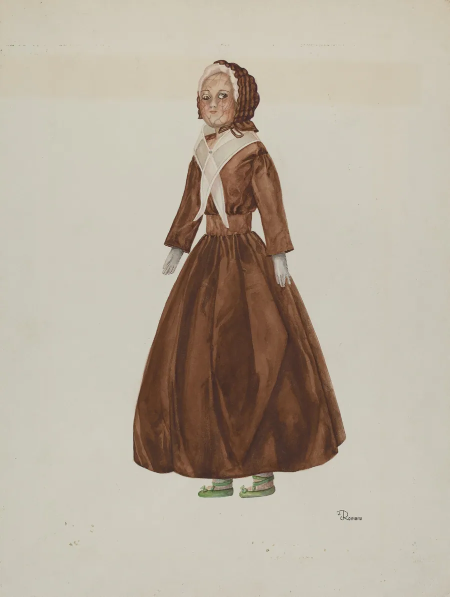 Doll - "Betsey Paine" by Josephine C. Romano