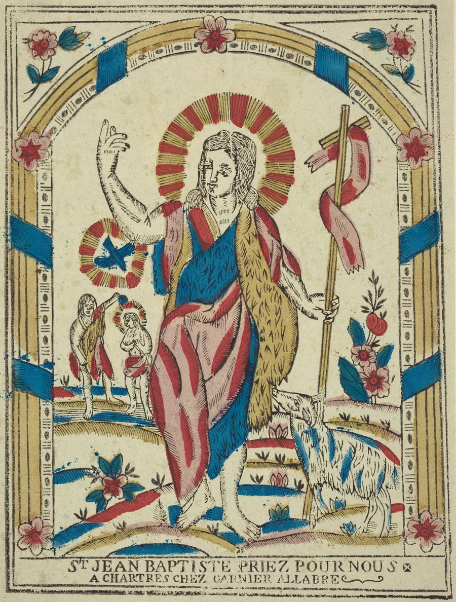 Saint John the Baptist Pray for Us by French 19th Century