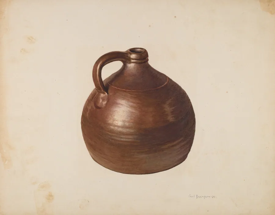 Stone Jug by Carl Buergerniss
