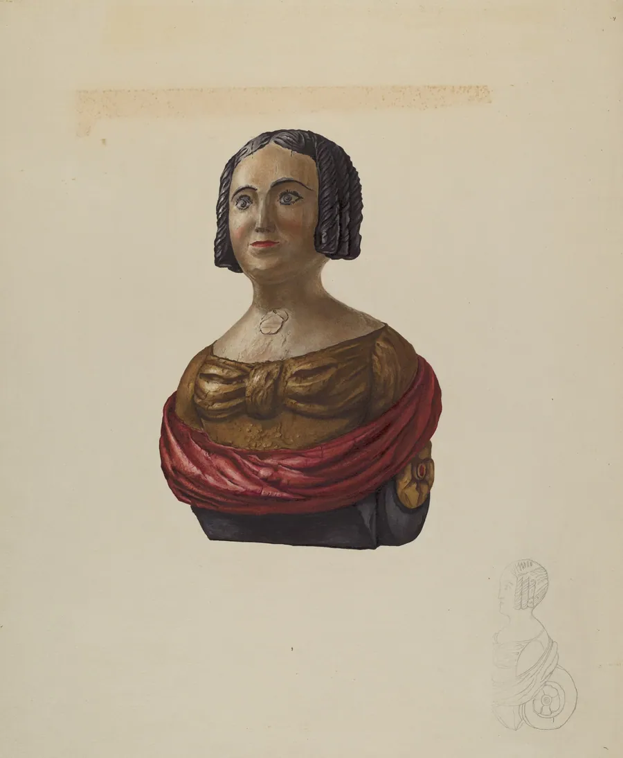 Small Figurehead by Flora Merchant