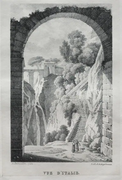 Vue d'Italie