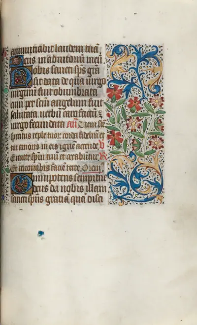 Book of Hours (Use of Rouen): fol. 100r
