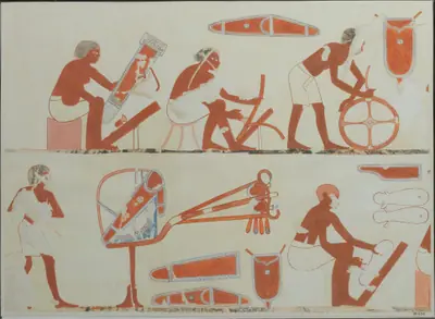 Wood and Leather Craftsmen, Tomb of Hapu