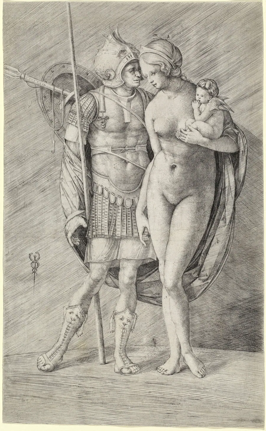 Mars and Venus by Jacopo de' Barbari