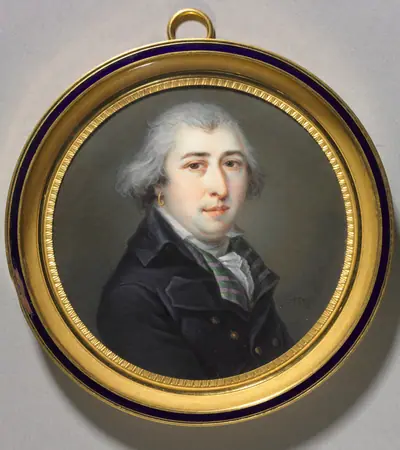 Portrait of a Man with an Earring