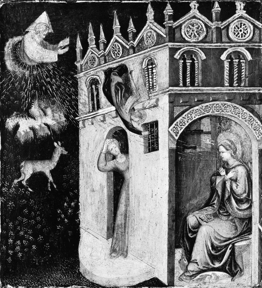 The Annunciation by Italian (Marchigian?) Painter