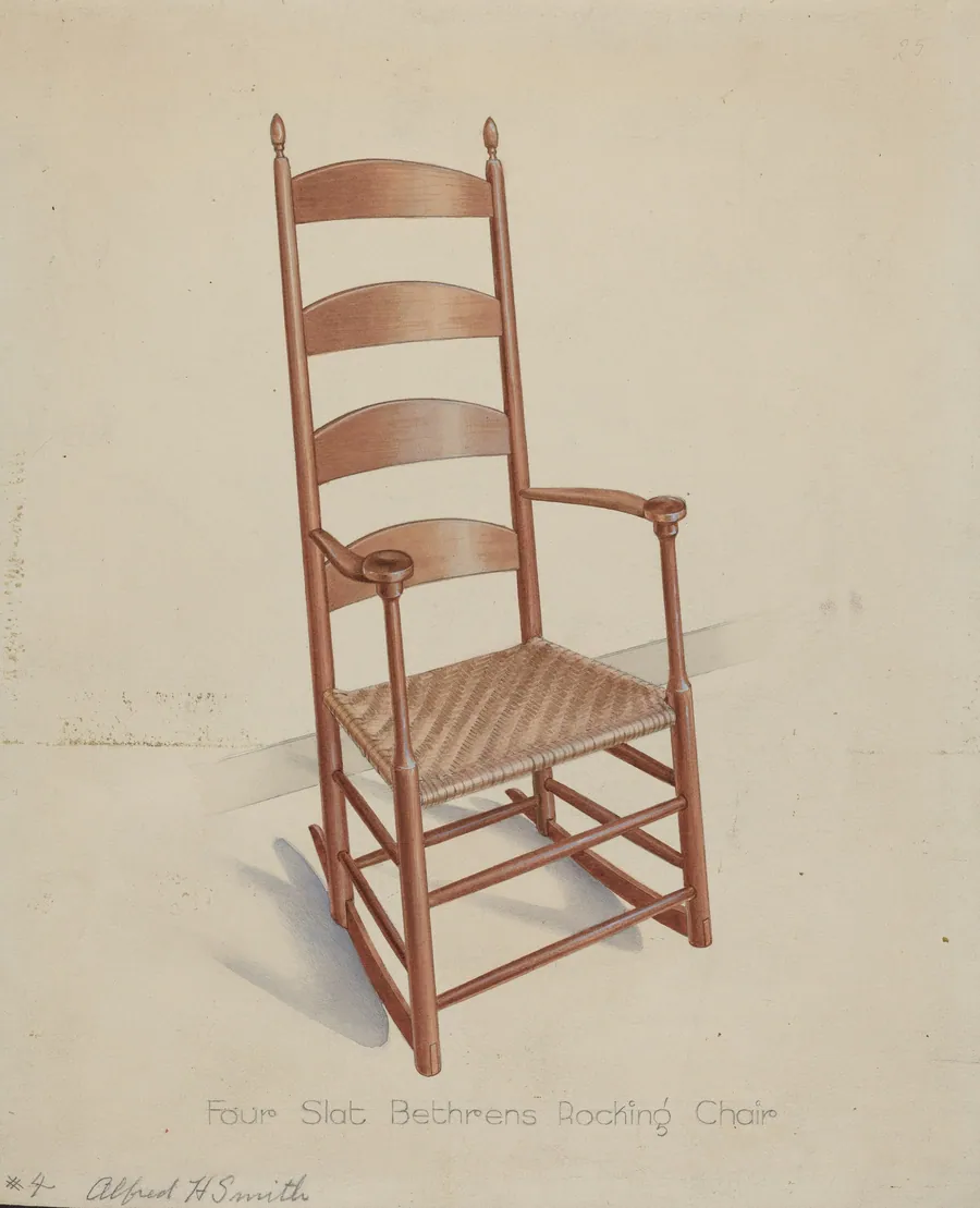 Shaker Rocking Chair by Alfred H. Smith