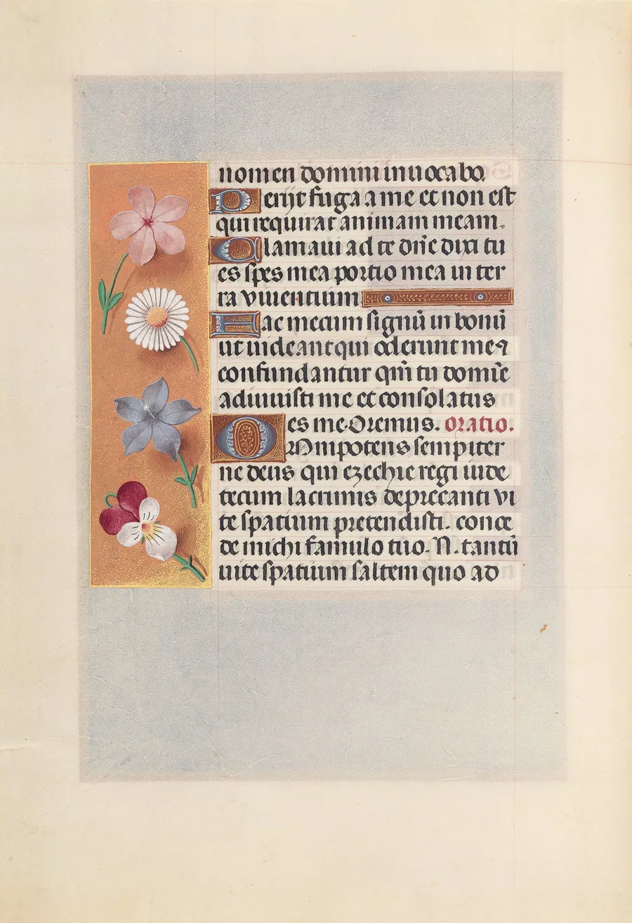 Hours of Queen Isabella the Catholic, Queen of Spain:  Fol. 268v by Master of the First Prayerbook of Maximillian