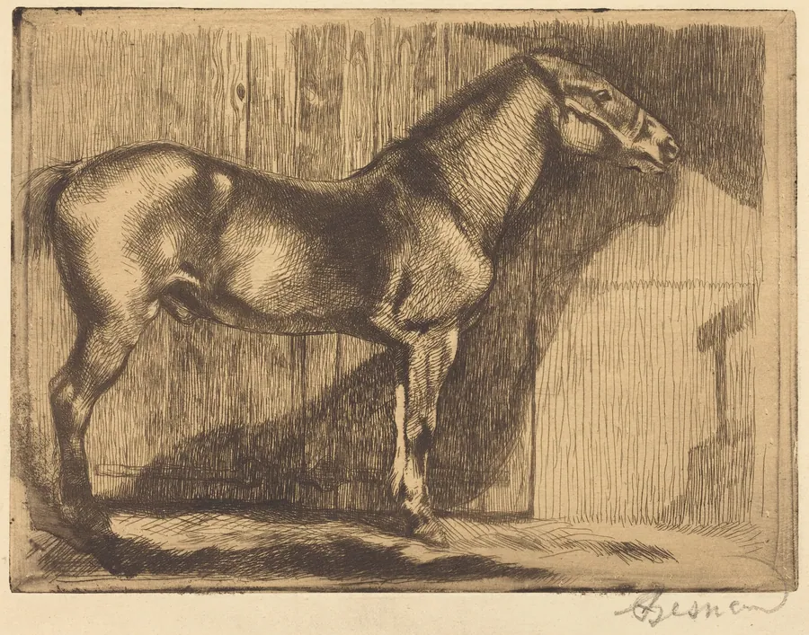 Pony (Le poney) by Albert Besnard