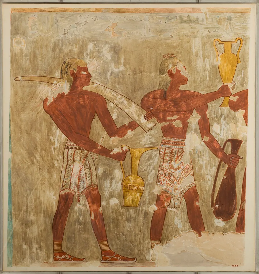 Aegean Islanders in the Tomb of Rekhmire by Nina de Garis Davies
