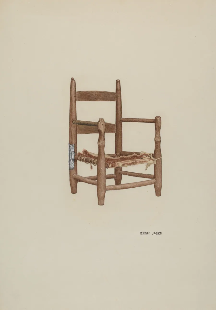 Child's Armchair by Dorothy Johnson