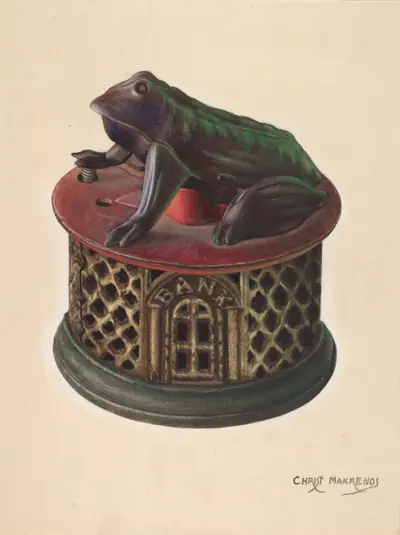 Toy Bank: Frog