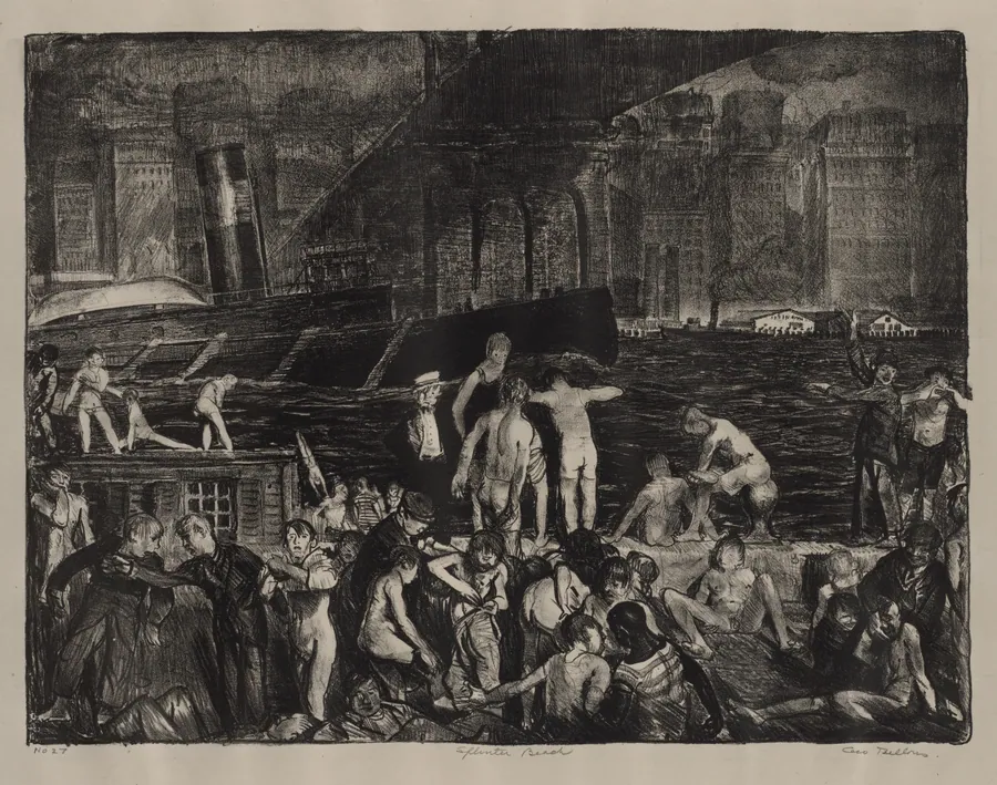 Splinter Beach by George Bellows