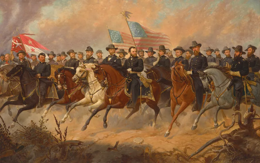 Grant and His Generals by Ole Peter Hansen Balling, 13 Apr 1823 - 1 May 1906