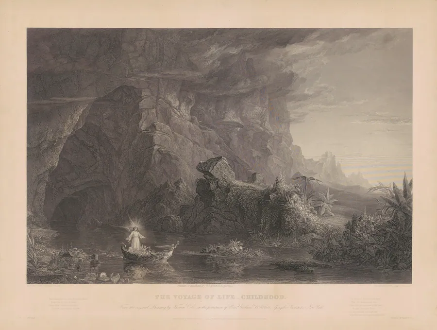 The Voyage of Life: Childhood by James Smillie