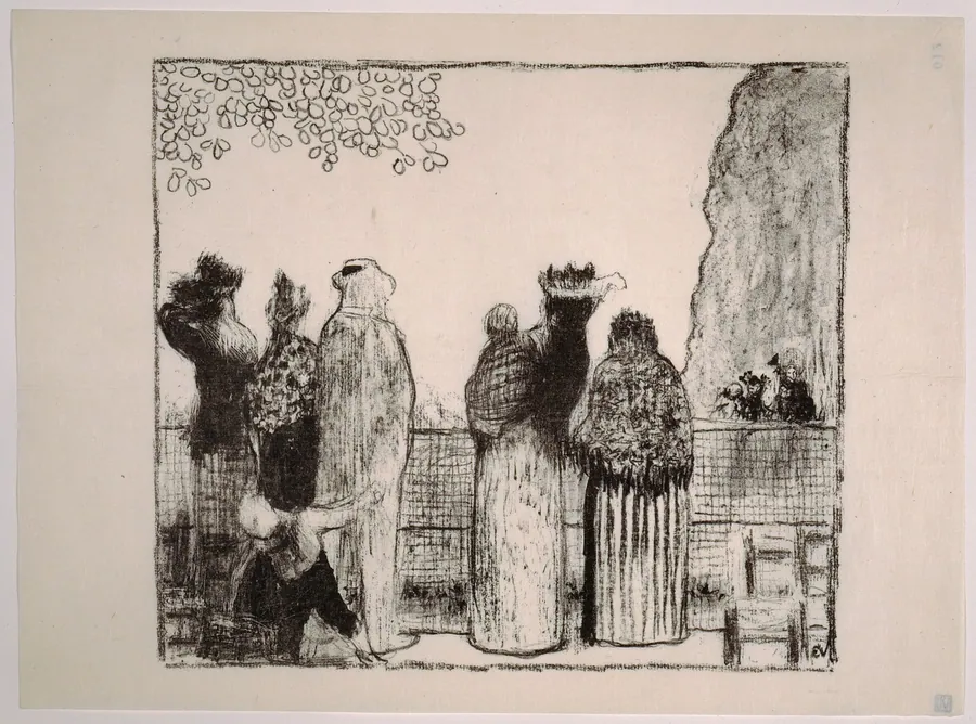 Les Tuileries by Edouard Vuillard