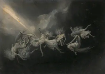 Lightning Struck a Flock of Witches