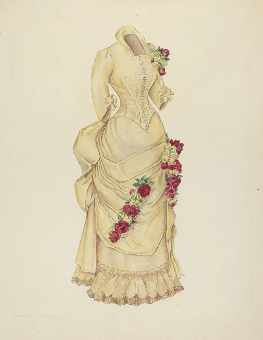 Bustle Dress by American 20th Century