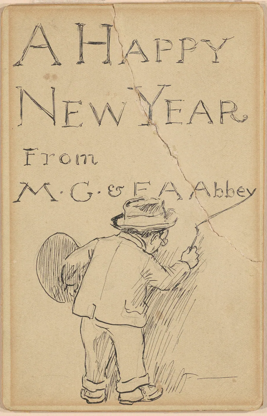 A Happy New Year by Edwin Austin Abbey