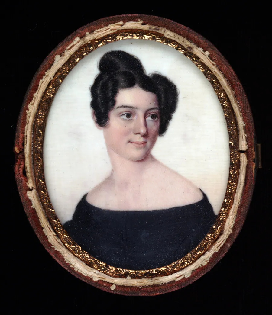 Miss Goodin by James P. Smith, ca. 1803-died Philadelphia, PA 1888