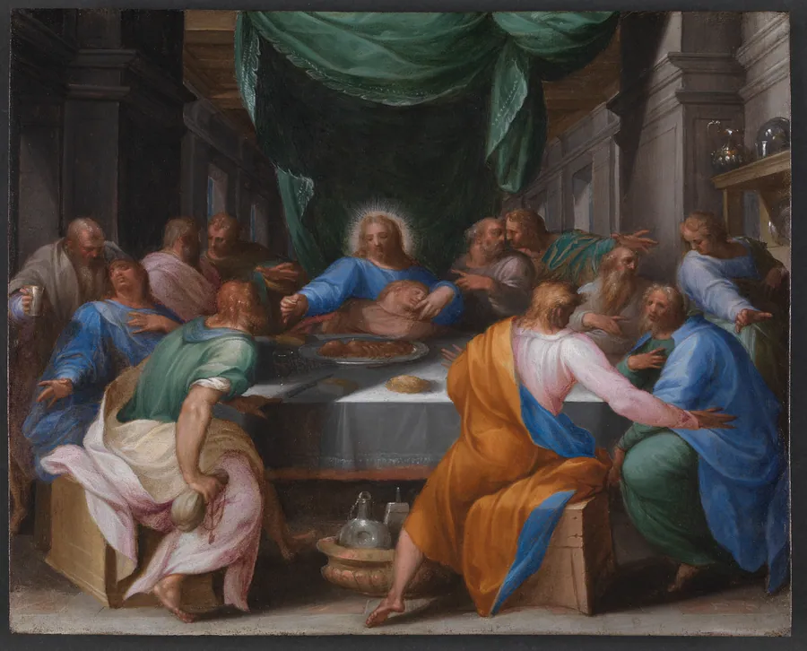 Den hellige nadver by Girolamo Muziano