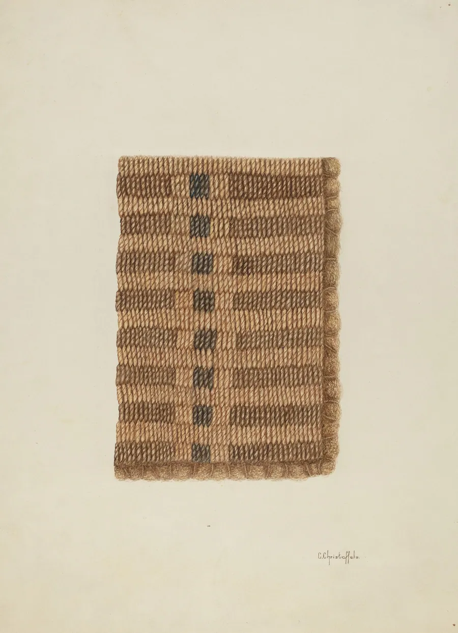 Woven Mat by Cornelius Christoffels