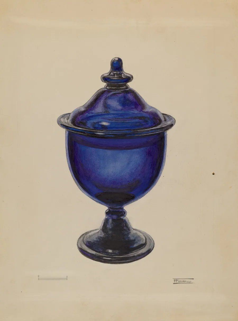 Sugar Bowl with Cover by Frank Fumagalli
