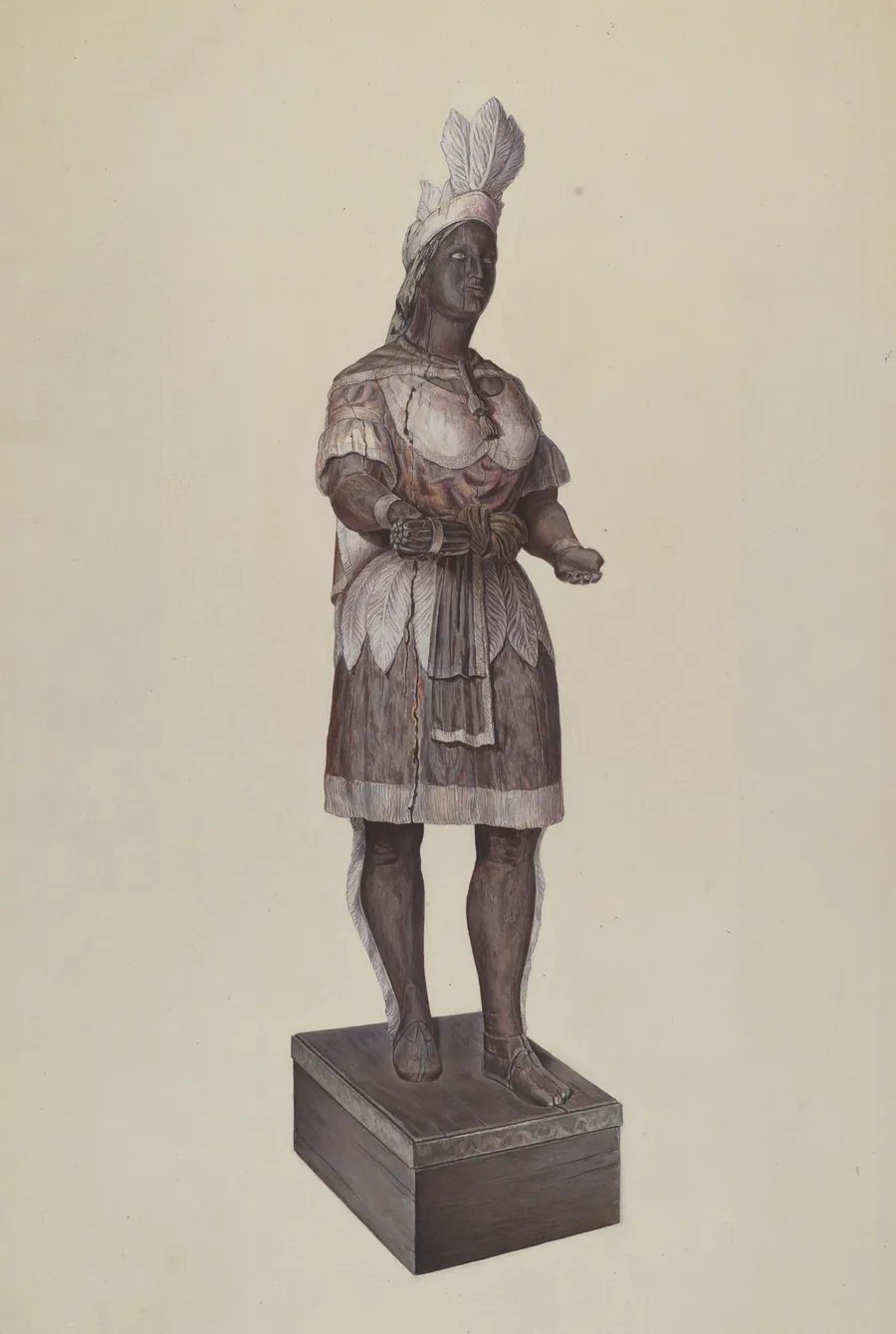 Cigar Store Indian by Dorothy Handy