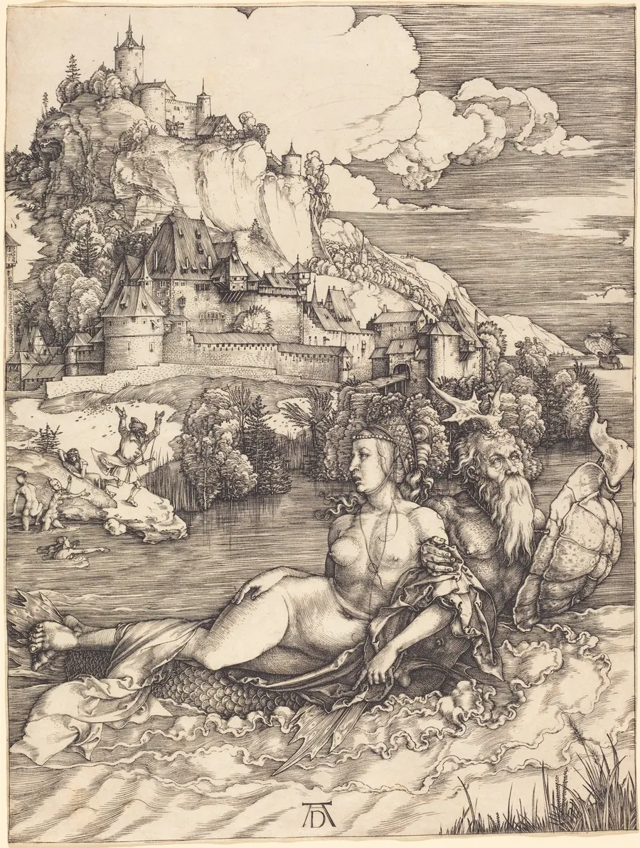 Sea Monster ("Das Meerwunder") by Albrecht Dürer
