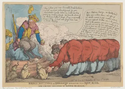 Broad Bottoms in Holland Worshiping Their New King