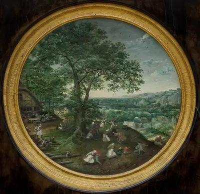 Lystige bønder i det fri (Kermesse)