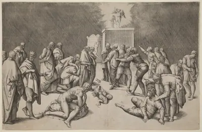 The Ark of the Lord in the Temple of Dagon
