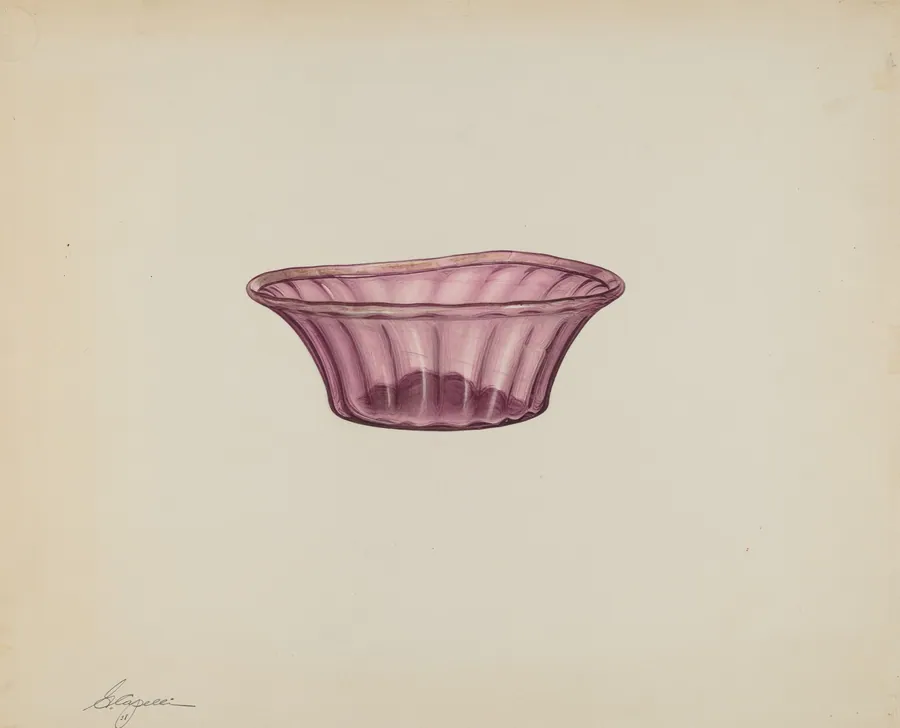 Bowl by Giacinto Capelli