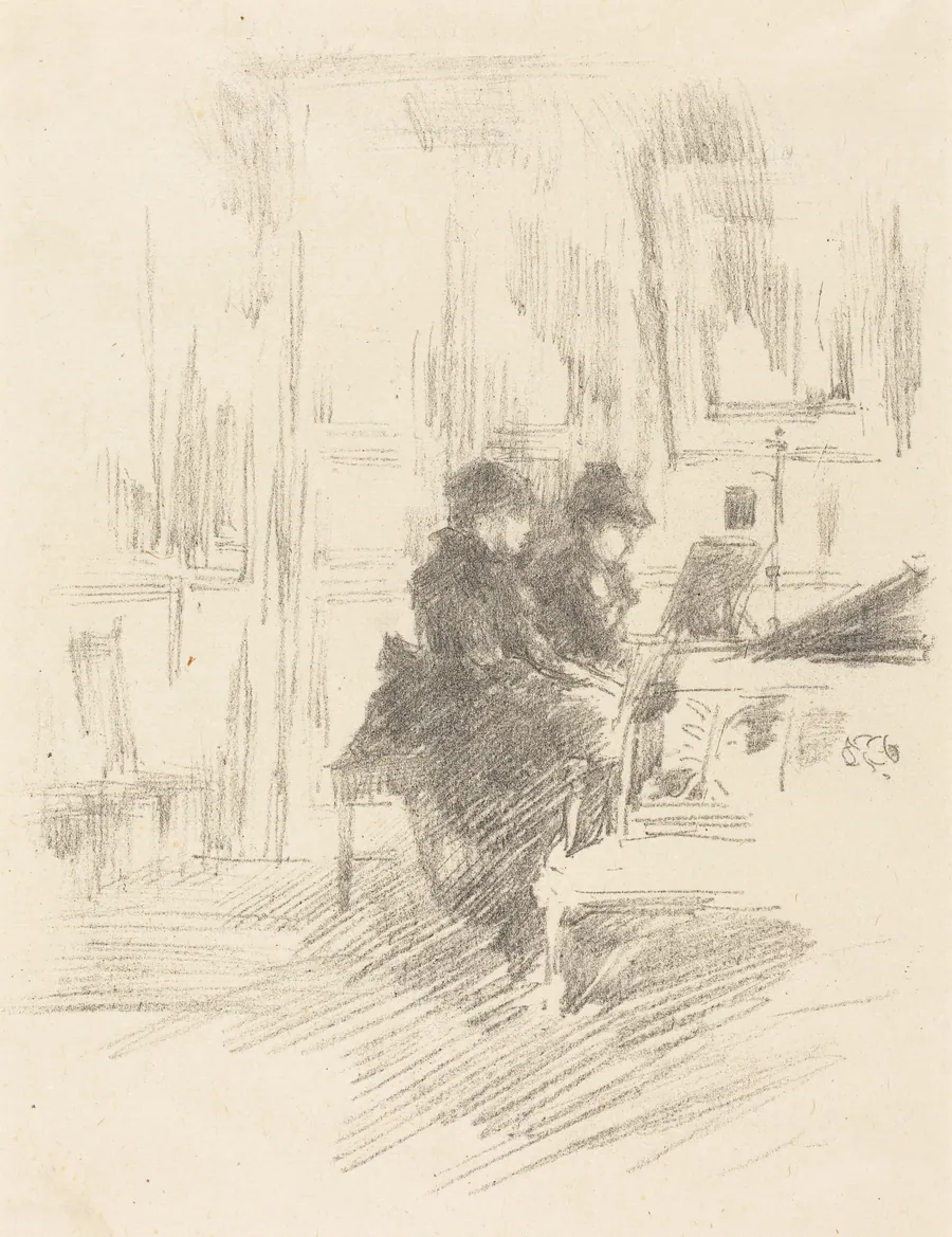 The Duet, No. 2 by James McNeill Whistler