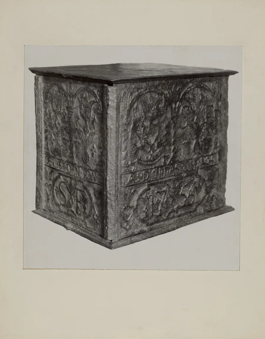 Pa. German Jamb Stove by Charles Von Urban