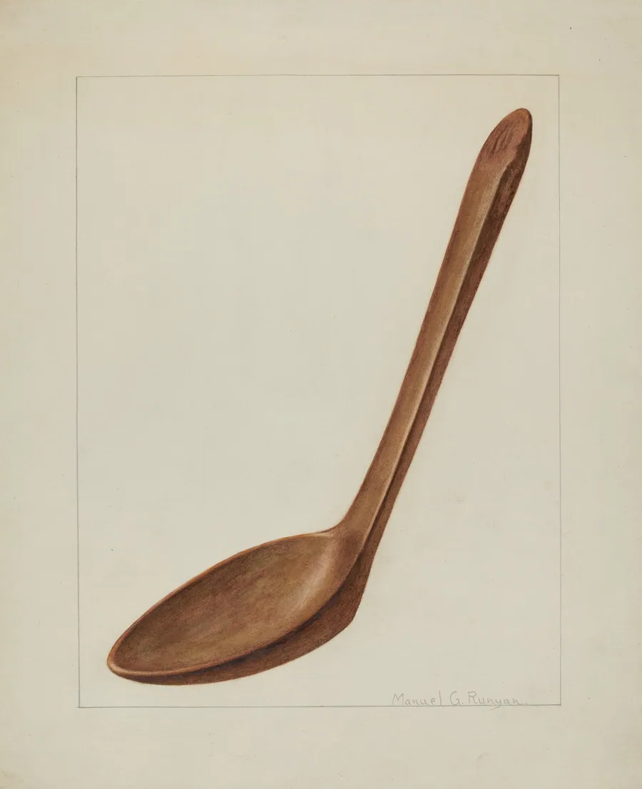 Wooden Spatula by Manuel G. Runyan
