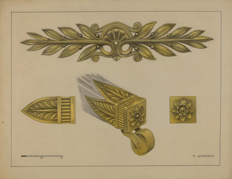 Mount and Cup Caster by Philip Johnson