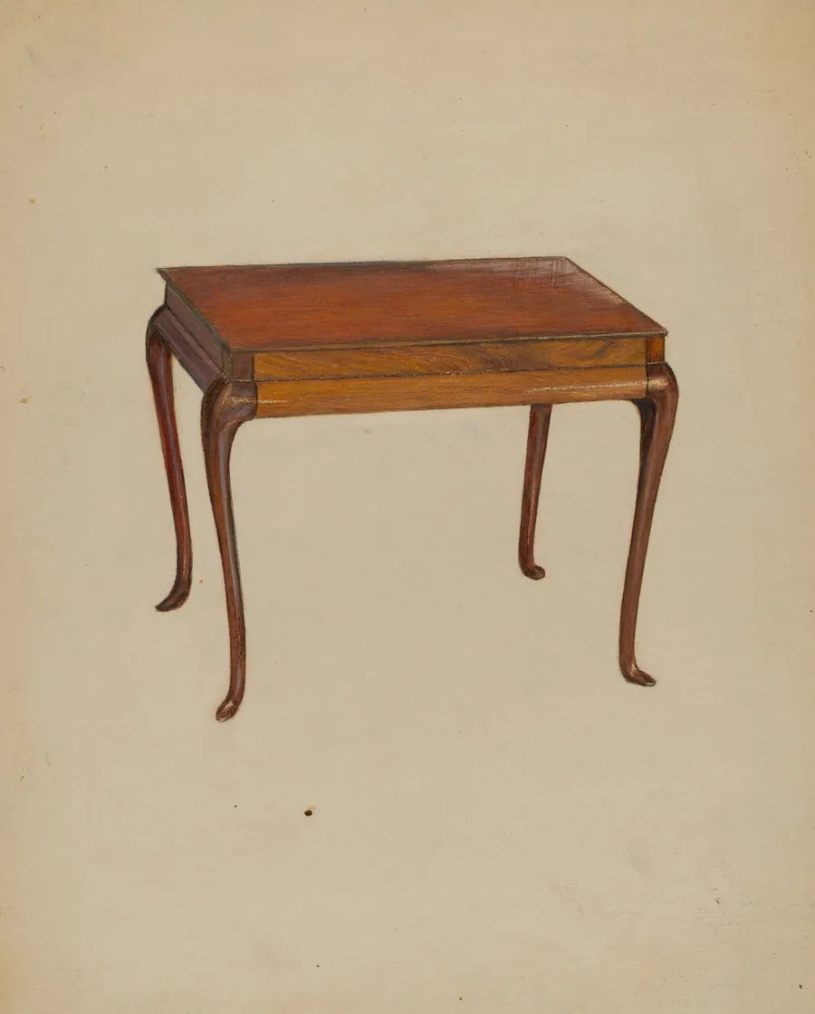 Silver Table (Tea?) by Meyer Goldbaum