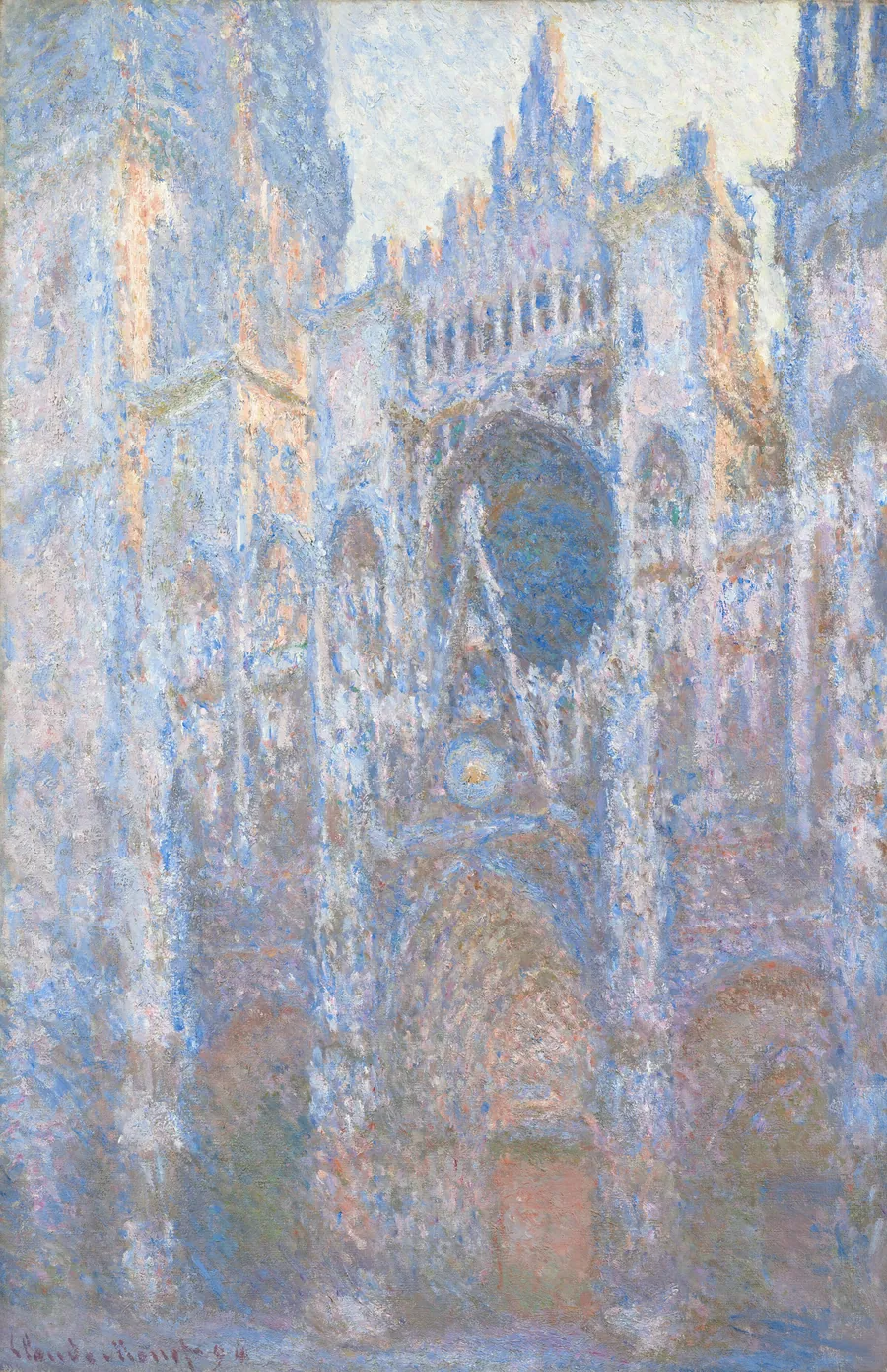 Rouen Cathedral, West Façade by Claude Monet