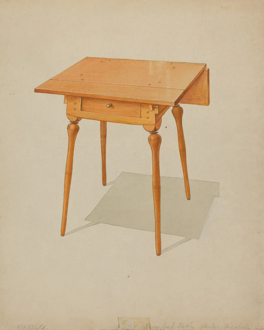 Shaker Drop-leaf Table by Howard Weld