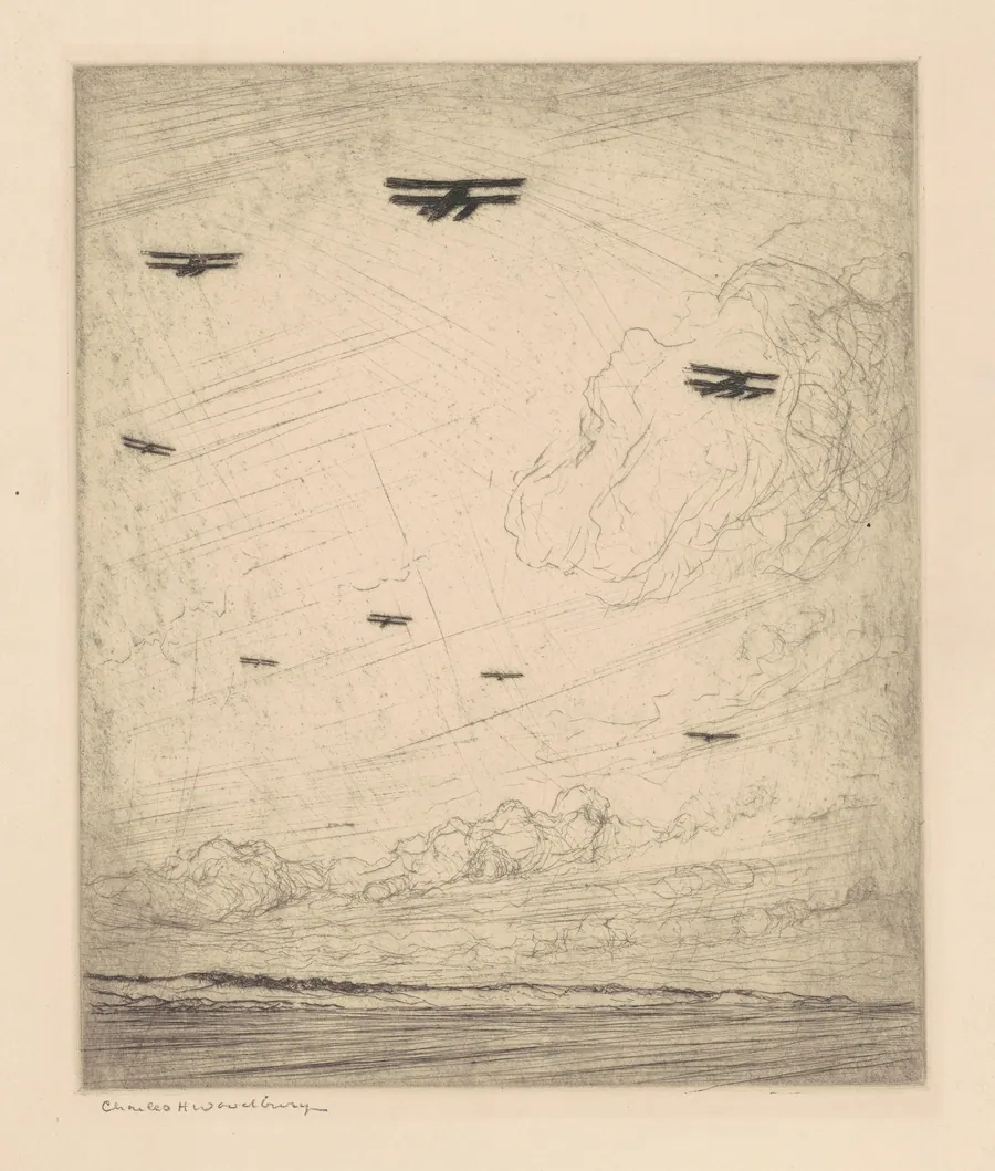 World Fliers, Portsmouth by Charles H. Woodbury