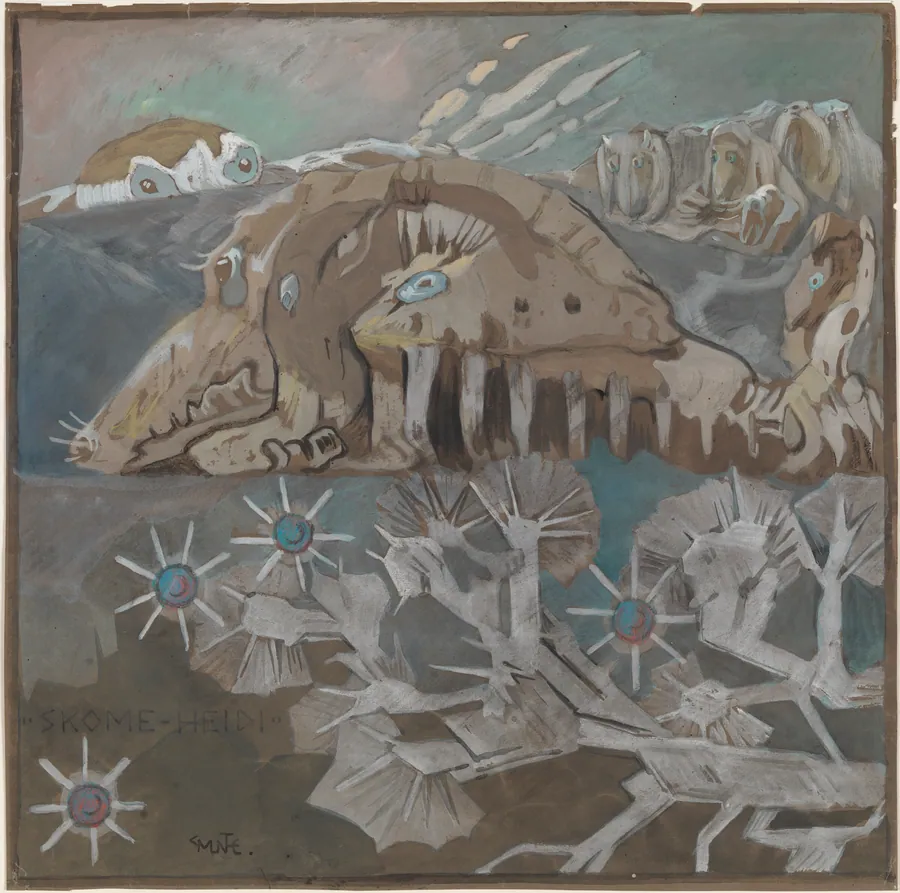 Højfjeld by Gerhard Munthe